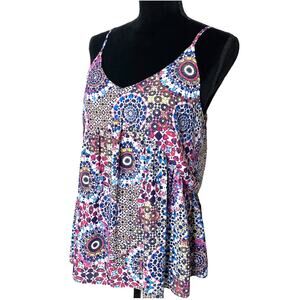 Allison Joy Floral Spaghetti strap top